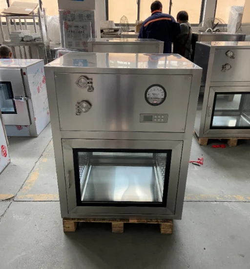 Clean Room Electronic Interlock Pass-Thru Box